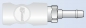 Sicherheitsschnellkupplung mit Druckknopf   Schlauchanschluß 9 mm