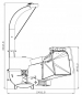 RP-TK-Schwerer Profi Holzhäcksler 220mm Hydraulisch